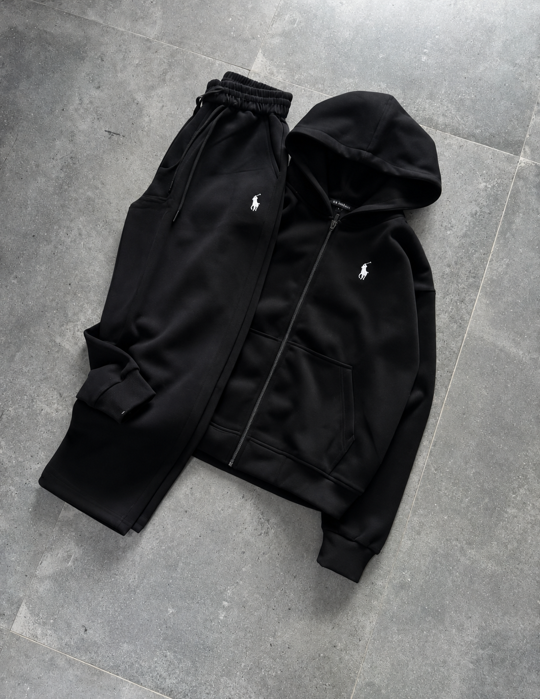 Survêtement Homme 2 Pièces – Hoodie Zippé & Pantalon