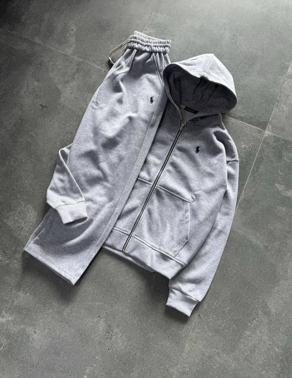 Survêtement Homme 2 Pièces – Hoodie Zippé & Pantalon