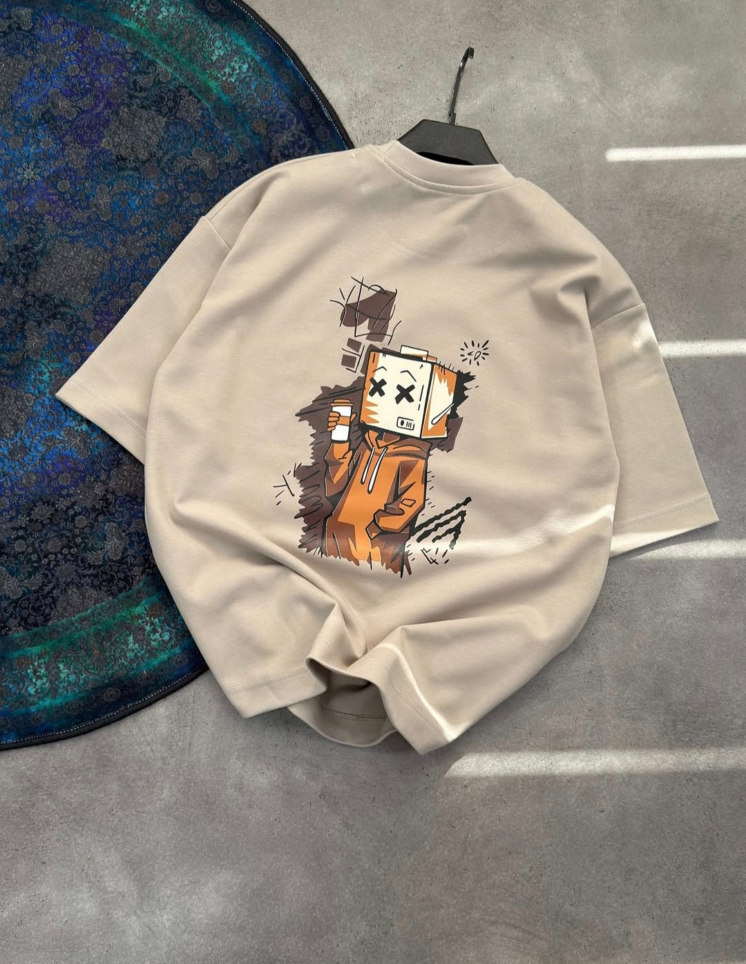 T-Shirt Oversize Streetwear- Box Head Edition
