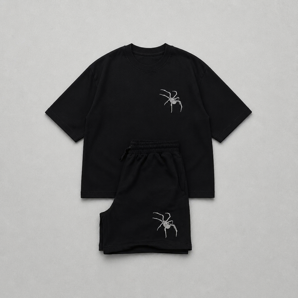 Ensemble T-Shirt & Short Spider – Unisexe