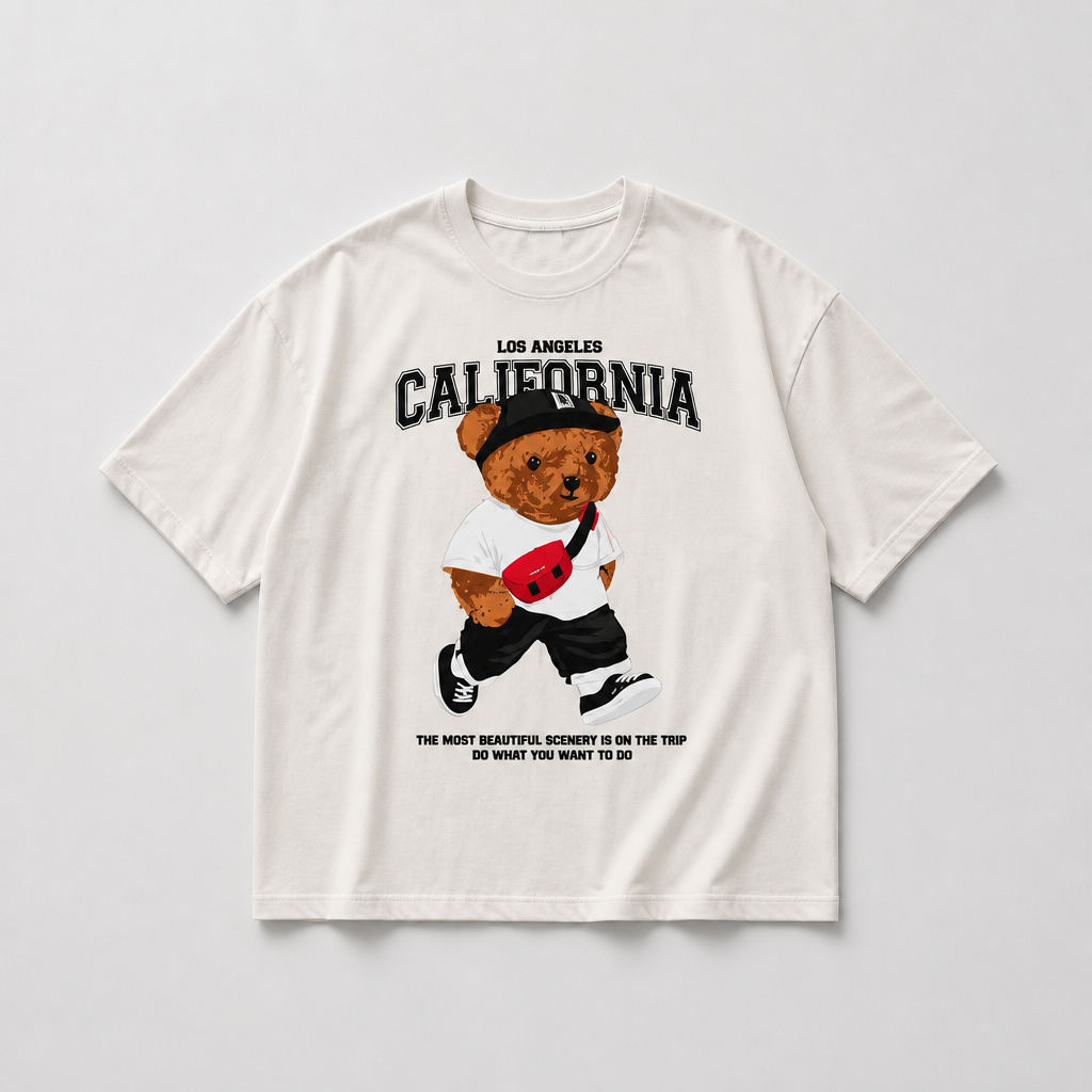 California Bear Oversize T-Shirt