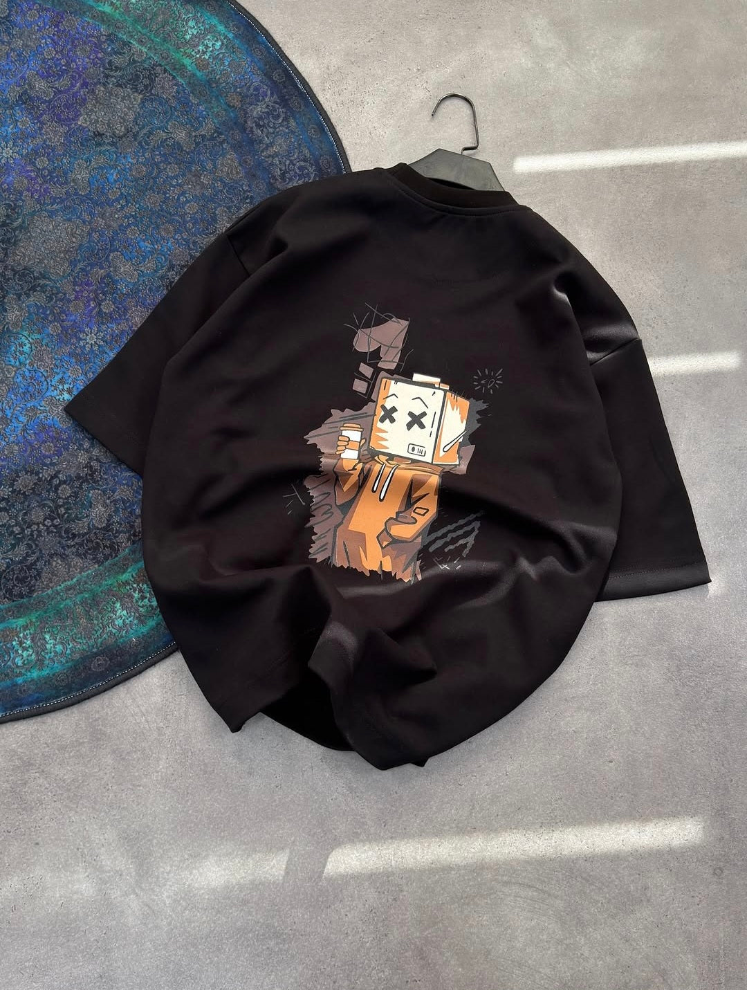 T-Shirt Oversize Streetwear- Box Head Edition